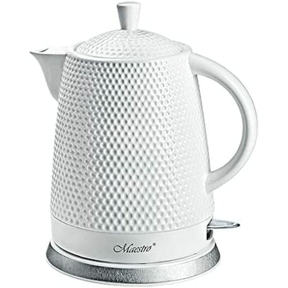 Vattenkokare Feel Maestro MR-069 Vit Keramisk 1200 W 1,5 L finns hos Aktivcamping