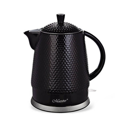 Vattenkokare Feel Maestro MR-069 Vit Svart Keramisk 1500 W 1,5 L finns hos Aktivcamping