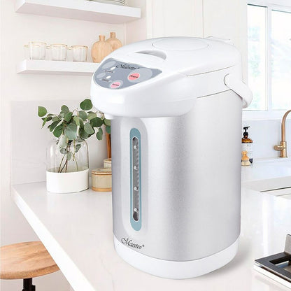 Vattenkokare Feel Maestro MR-084 Vit Grå Rostfritt stål Plast 750 W 4,5 L finns hos Aktivcamping
