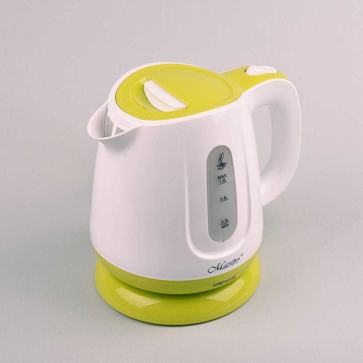 Vattenkokare Feel Maestro MR013 Vit Grön Plast 1100 W - finns hos Aktivcamping