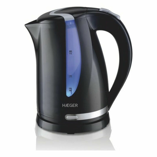 Vattenkokare Haeger EK-22B.023A Svart Rostfritt stål 2200 W 1,7 L finns hos Aktivcamping