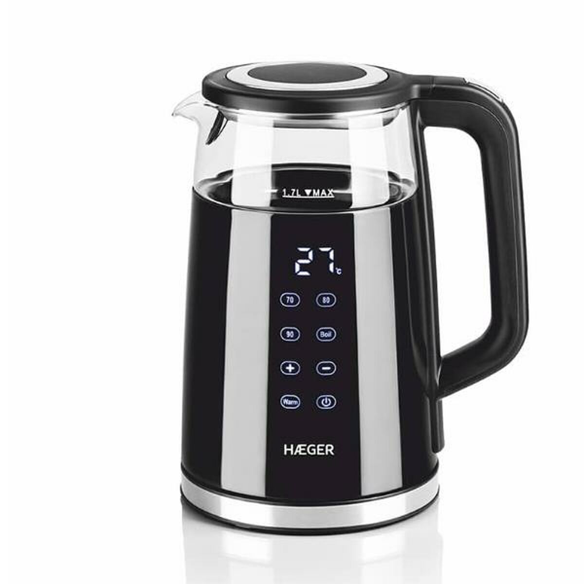 Vattenkokare Haeger L2200W Svart 2200 W finns hos Aktivcamping