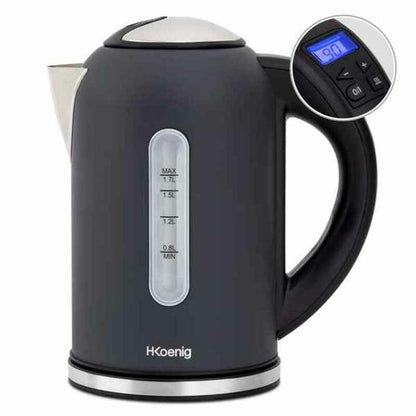 Vattenkokare Hkoenig BOE52 2200 W Svart Rostfritt stål 2200 W 1,7 L 1,7 L finns hos Aktivcamping