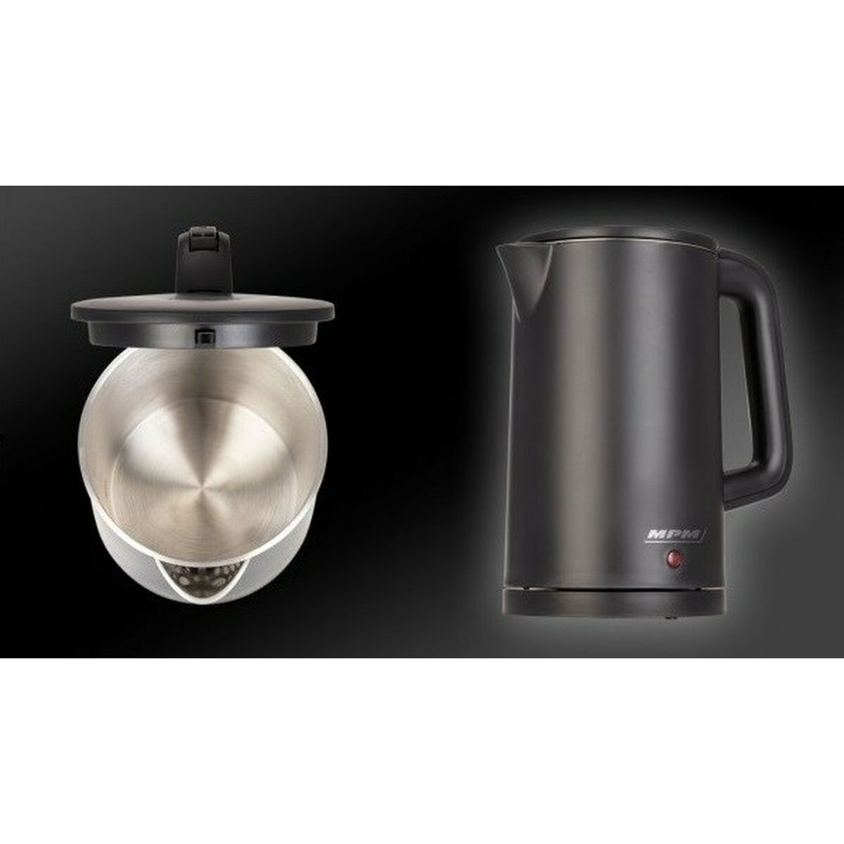Vattenkokare Mpm MCZ-105/C Svart Plast 2200 W 1,7 L finns hos Aktivcamping