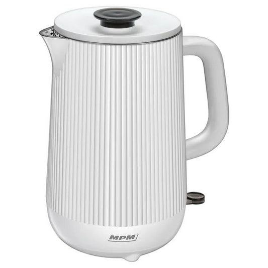 Vattenkokare Mpm MCZ-115 Vit Rostfritt stål Plast 1800 W 1,5 L finns hos Aktivcamping