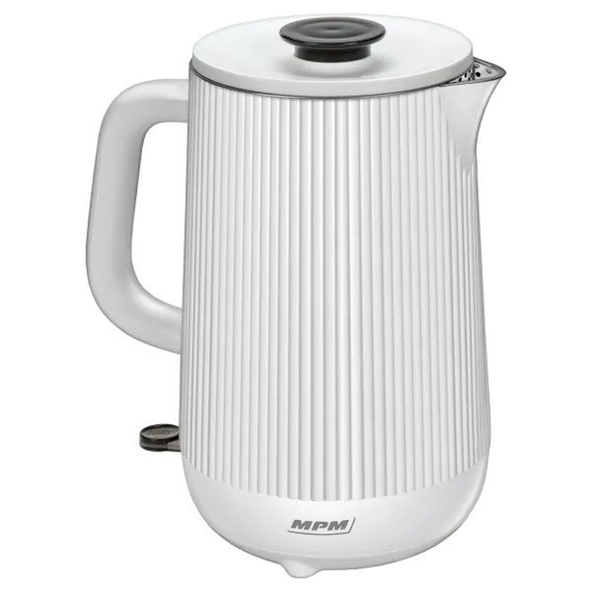 Vattenkokare Mpm MCZ-115 Vit Rostfritt stål Plast 1800 W 1,5 L finns hos Aktivcamping