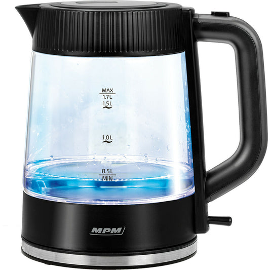 Vattenkokare Mpm MCZ-117 Svart Transparent Glas 2200 W 1,7 L finns hos Aktivcamping