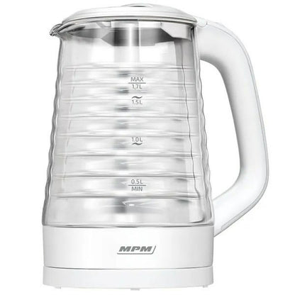 Vattenkokare Mpm MCZ-124 Vit Glas 2200 W 1,7 L finns hos Aktivcamping