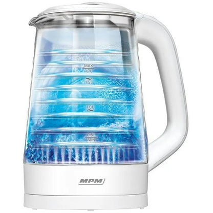 Vattenkokare Mpm MCZ-124 Vit Glas 2200 W 1,7 L finns hos Aktivcamping