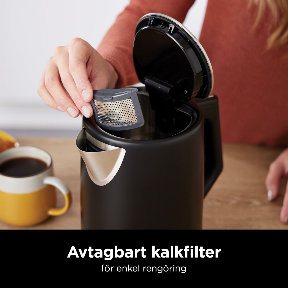 Vattenkokare NINJA KT200EU Svart Rostfritt stål 3000 W 1,7 L finns hos Aktivcamping