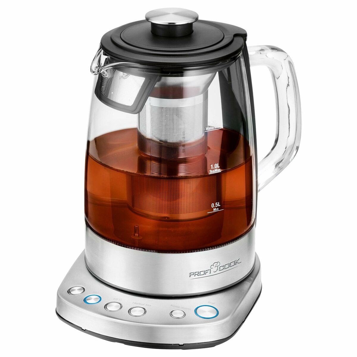 Vattenkokare Proficook PC-WKS 1167 Svart Rostfritt stål 2200 W - finns hos Aktivcamping
