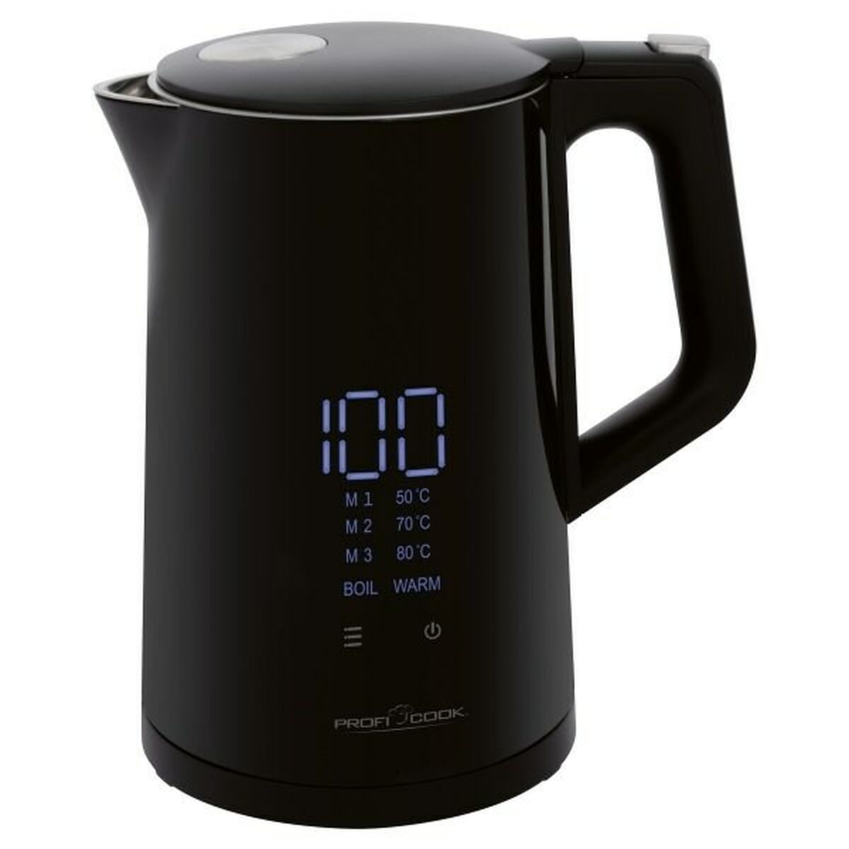 Vattenkokare Proficook PC-WKS 1243 Svart Rostfritt stål 2200 W 1,7 L - finns hos Aktivcamping