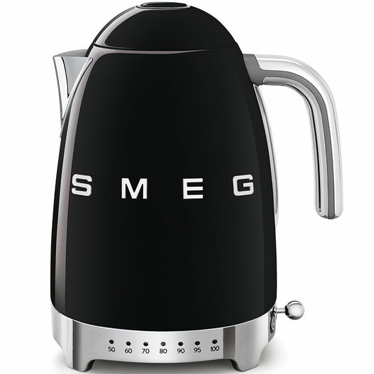 Vattenkokare Smeg 1,7 L Svart Rostfritt stål finns hos Aktivcamping