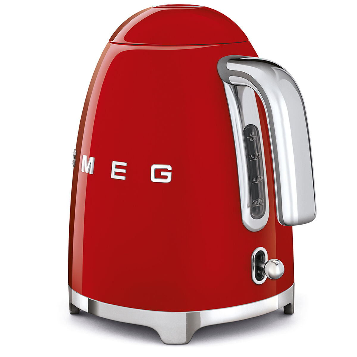Vattenkokare Smeg KLF03RDEU Röd Rostfritt stål Plast 2400 W 1,7 L finns hos Aktivcamping
