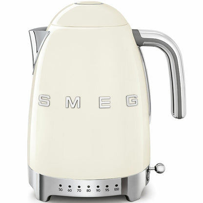 Vattenkokare Smeg Kräm Rostfritt stål 1,7 L finns hos Aktivcamping