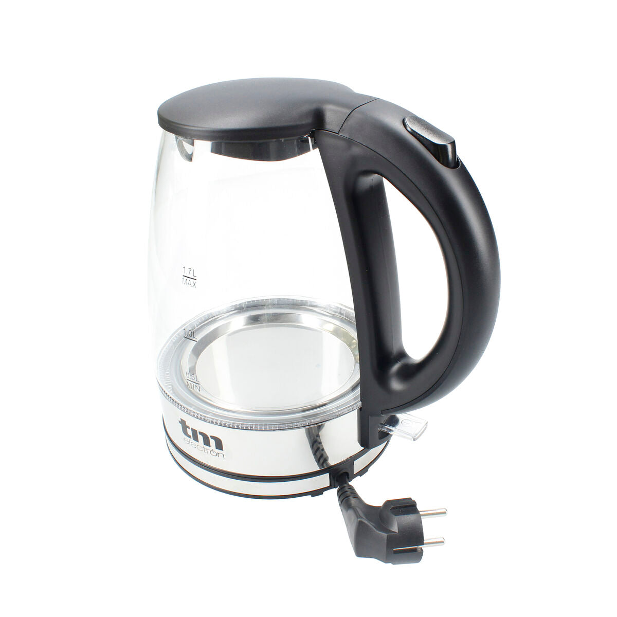 Vattenkokare TM Electron 1,7 L Glas Borosilikatglas - finns hos Aktivcamping
