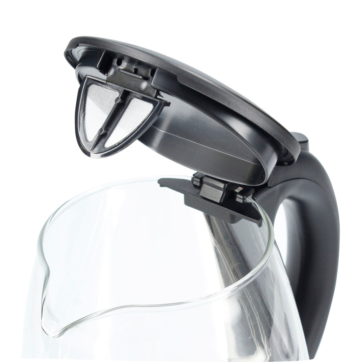 Vattenkokare TM Electron 1,7 L Glas Borosilikatglas - finns hos Aktivcamping