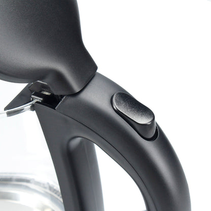 Vattenkokare TM Electron 1,7 L Glas Borosilikatglas - finns hos Aktivcamping