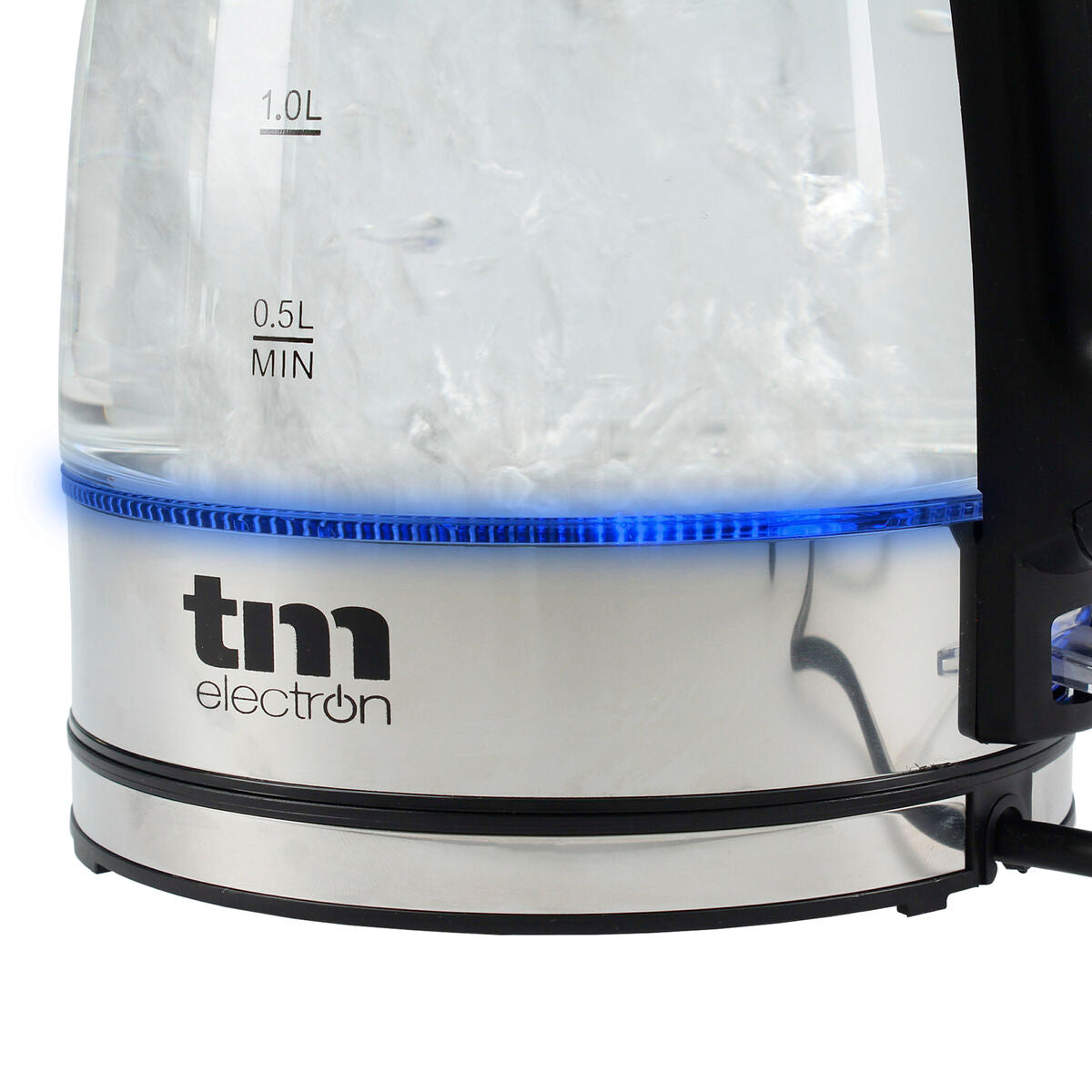 Vattenkokare TM Electron 1,7 L Glas Borosilikatglas - finns hos Aktivcamping
