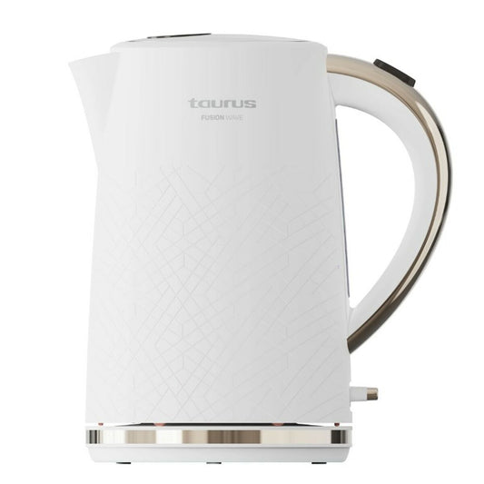 Vattenkokare Taurus 958571000 Vit Rostfritt stål Plast 2200 W 1,7 L finns hos Aktivcamping