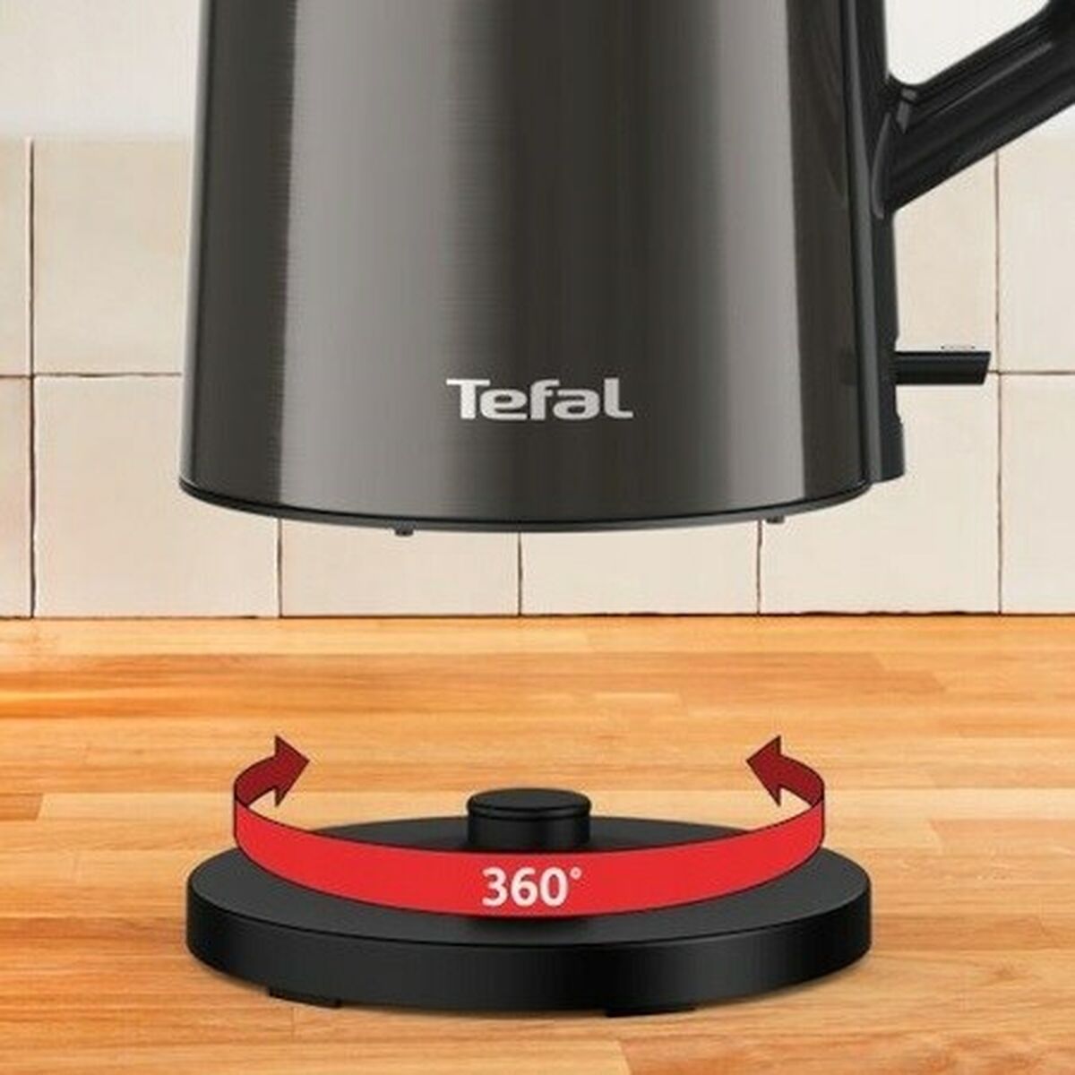 Vattenkokare Tefal KI583E Grafit 2000 W 1,5 L finns hos Aktivcamping