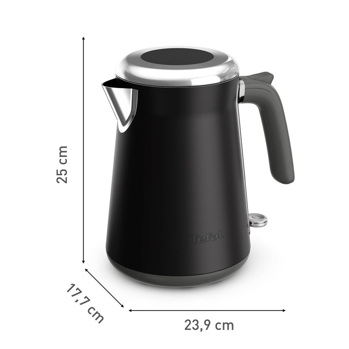 Vattenkokare Tefal KI6668E0 Svart Rostfritt stål 2400 W 1,7 L finns hos Aktivcamping