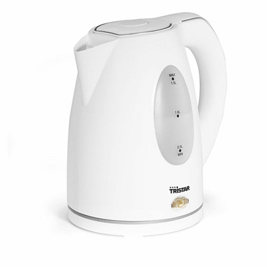 Vattenkokare Tristar WK-1324 Hervidora Vit Plast 2000 W 1,5 L finns hos Aktivcamping