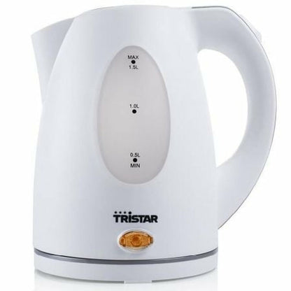 Vattenkokare Tristar WK-1324 Hervidora Vit Plast 2000 W 1,5 L finns hos Aktivcamping