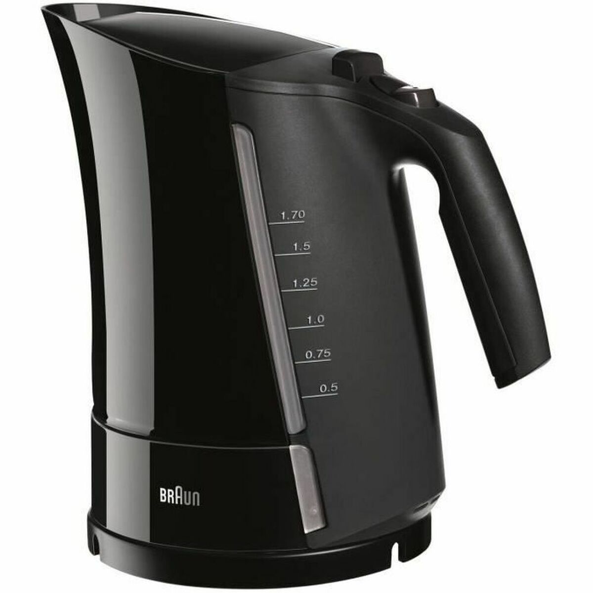 Vattenkokare med LED -ljus Braun WK300 Svart Plast 2200 W 1,7 L 2200 W finns hos Aktivcamping