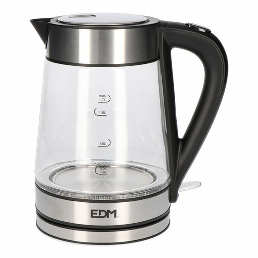 Vattenkokare med LED -ljus EDM 07657 Glas 1850-2200 W 1,7 L finns hos Aktivcamping