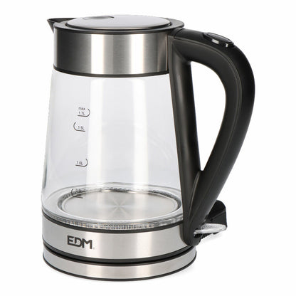 Vattenkokare med LED -ljus EDM 07657 Glas 1850-2200 W 1,7 L finns hos Aktivcamping