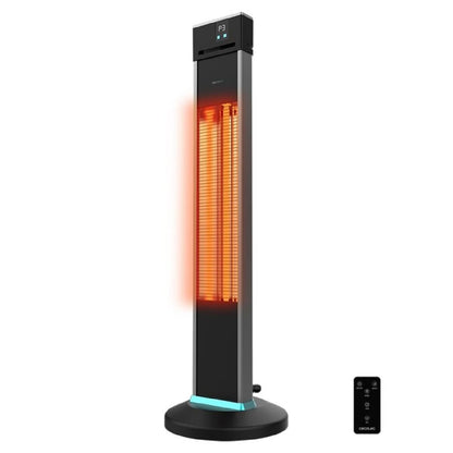 Vertikalt värmeelement Cecotec ReadyWarm 2000 Power Tower Svart 2000 W finns hos Aktivcamping