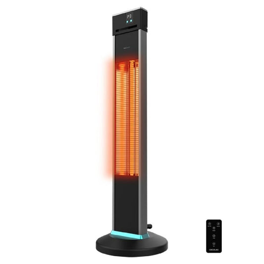 Vertikalt värmeelement Cecotec ReadyWarm 2000 Power Tower Svart 2000 W finns hos Aktivcamping