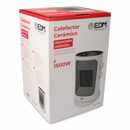 Vertikalt värmeelement EDM 07186 Grå 1000 - 1500 W Oscillation finns hos Aktivcamping