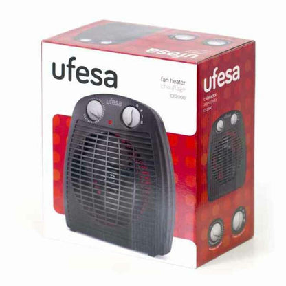 Vertikalt värmeelement UFESA CF2000 Svart 2000 W finns hos Aktivcamping