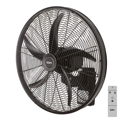 Väggfläkt EDM 33521 Svart 100 W Ø 45 cm finns hos Aktivcamping