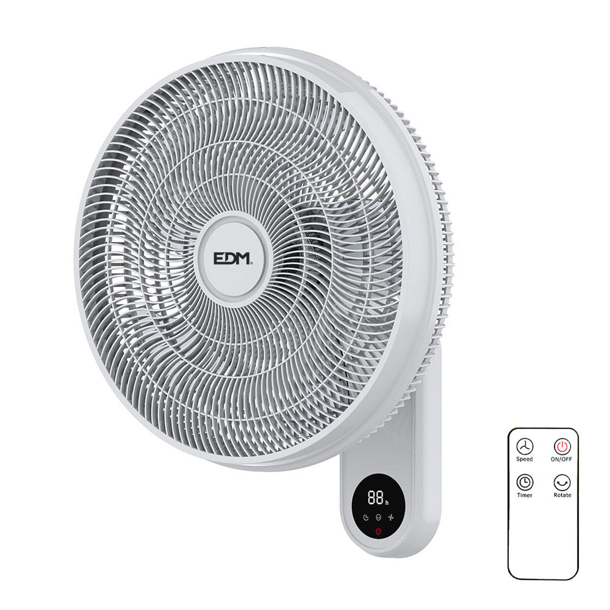 Väggfläkt EDM Vit 50 W finns hos Aktivcamping