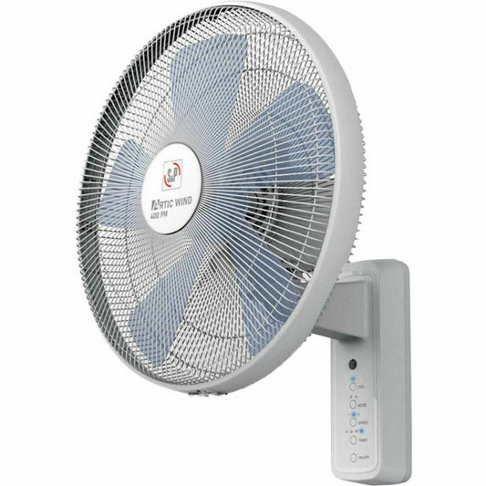 Väggfläkt S&P WIND400PRC Grå 55 W Ø 40 cm finns hos Aktivcamping