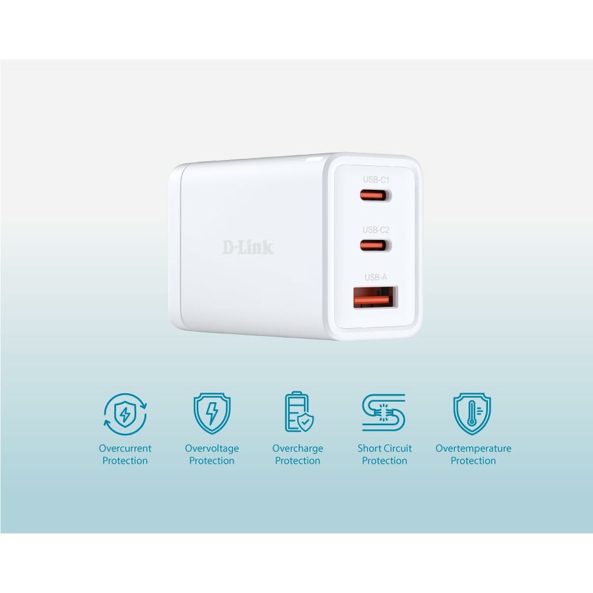 Väggladdare D-Link DCP-651 Vit finns hos Aktivcamping