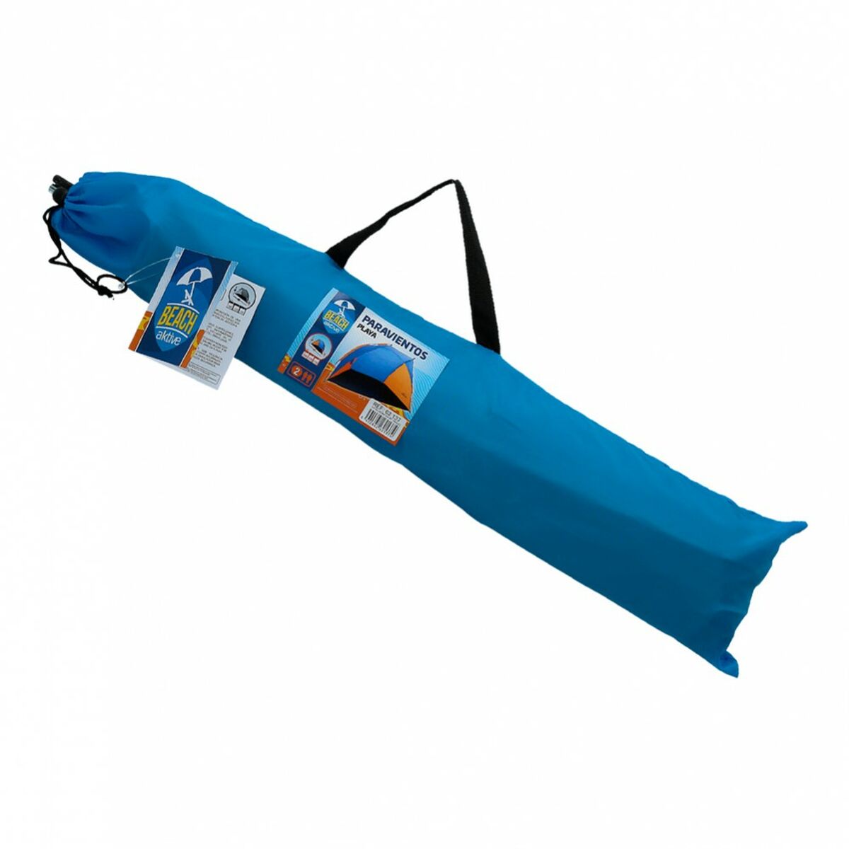 Vindskydd Aktive 200 x 120 x 125 cm Blå Orange (4 antal) finns hos Aktivcamping
