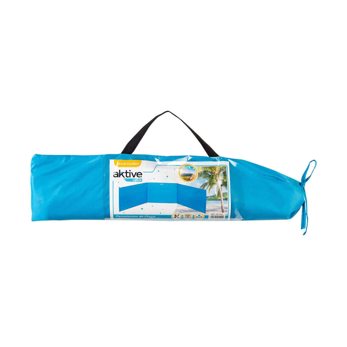 Vindskydd Aktive 200 x 75 x 84 cm Blå finns hos Aktivcamping