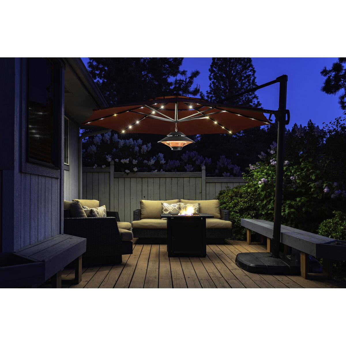 Värmeelement Activejet Activejet APH-IH1500 Svart 1500 W Stål - finns hos Aktivcamping