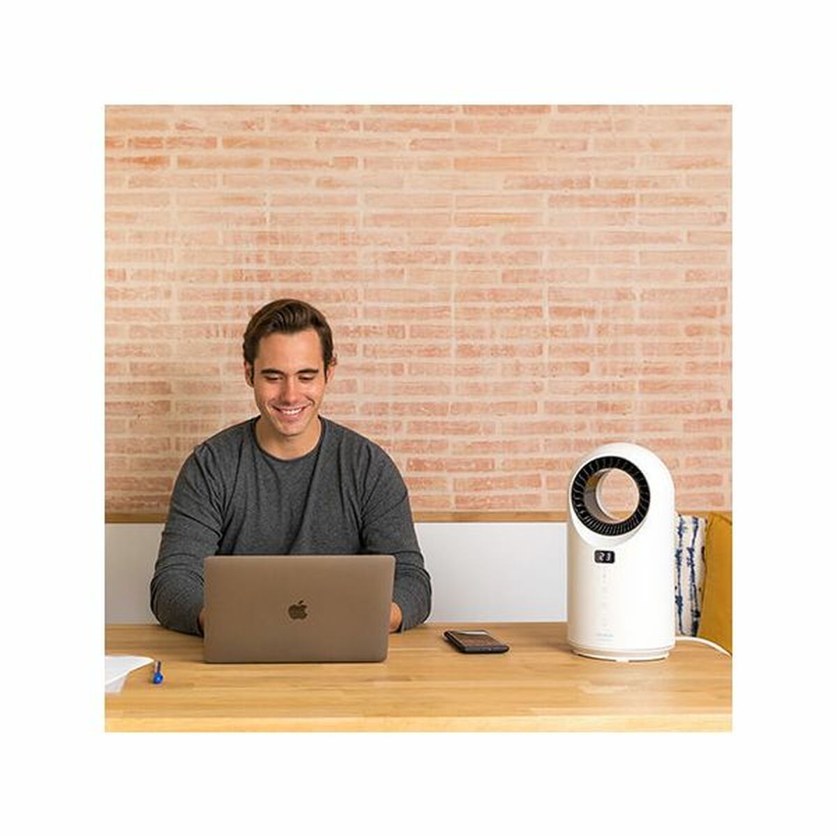 Värmeelement Cecotec Ready Warm 8200 Bladeless Vit 1500 W - finns hos Aktivcamping