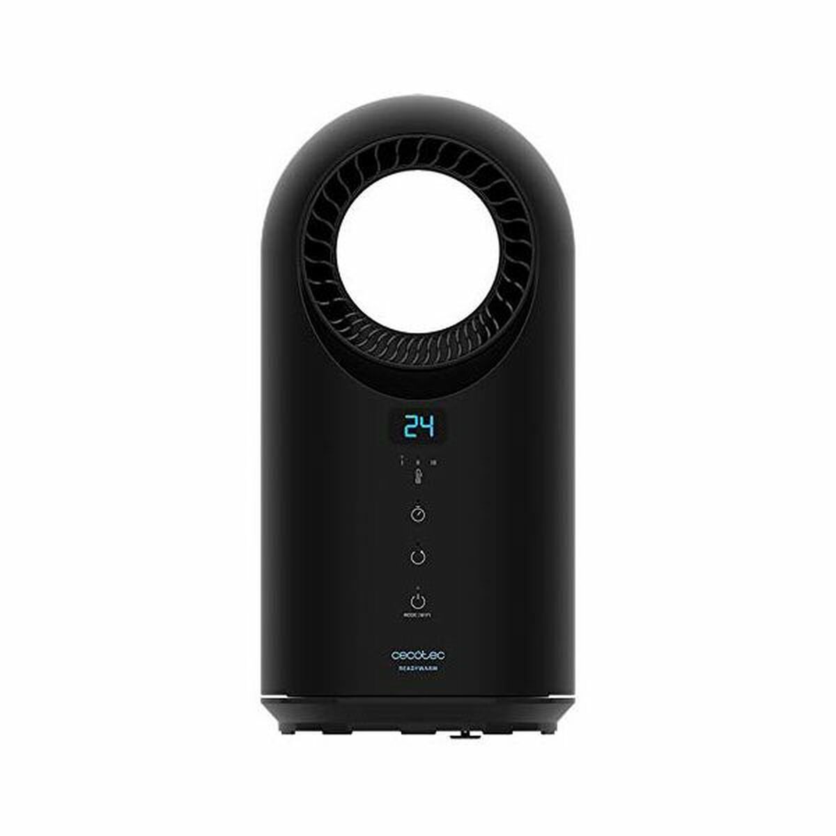 Värmeelement Cecotec Ready Warm 8400 Bladeless Connected Svart 1500 W Wi-Fi finns hos Aktivcamping