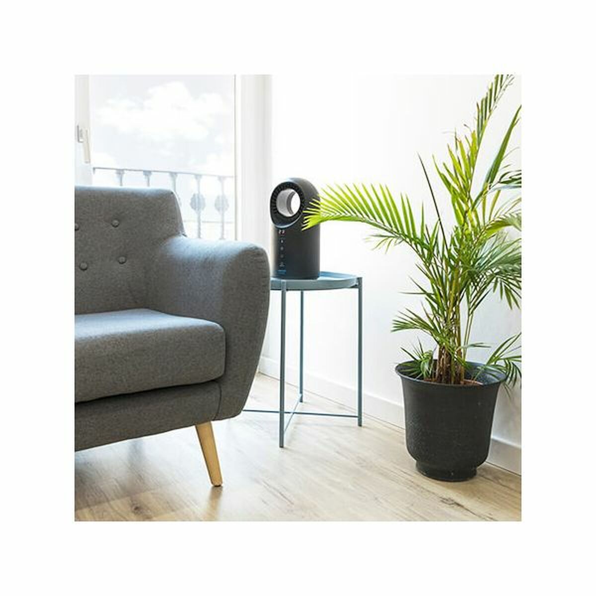Värmeelement Cecotec Ready Warm 8400 Bladeless Connected Svart 1500 W Wi-Fi finns hos Aktivcamping