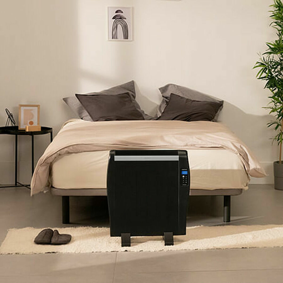Värmeelement Digitalt Cecotec ReadyWarm 1200 Thermal Black 900 W Svart finns hos Aktivcamping