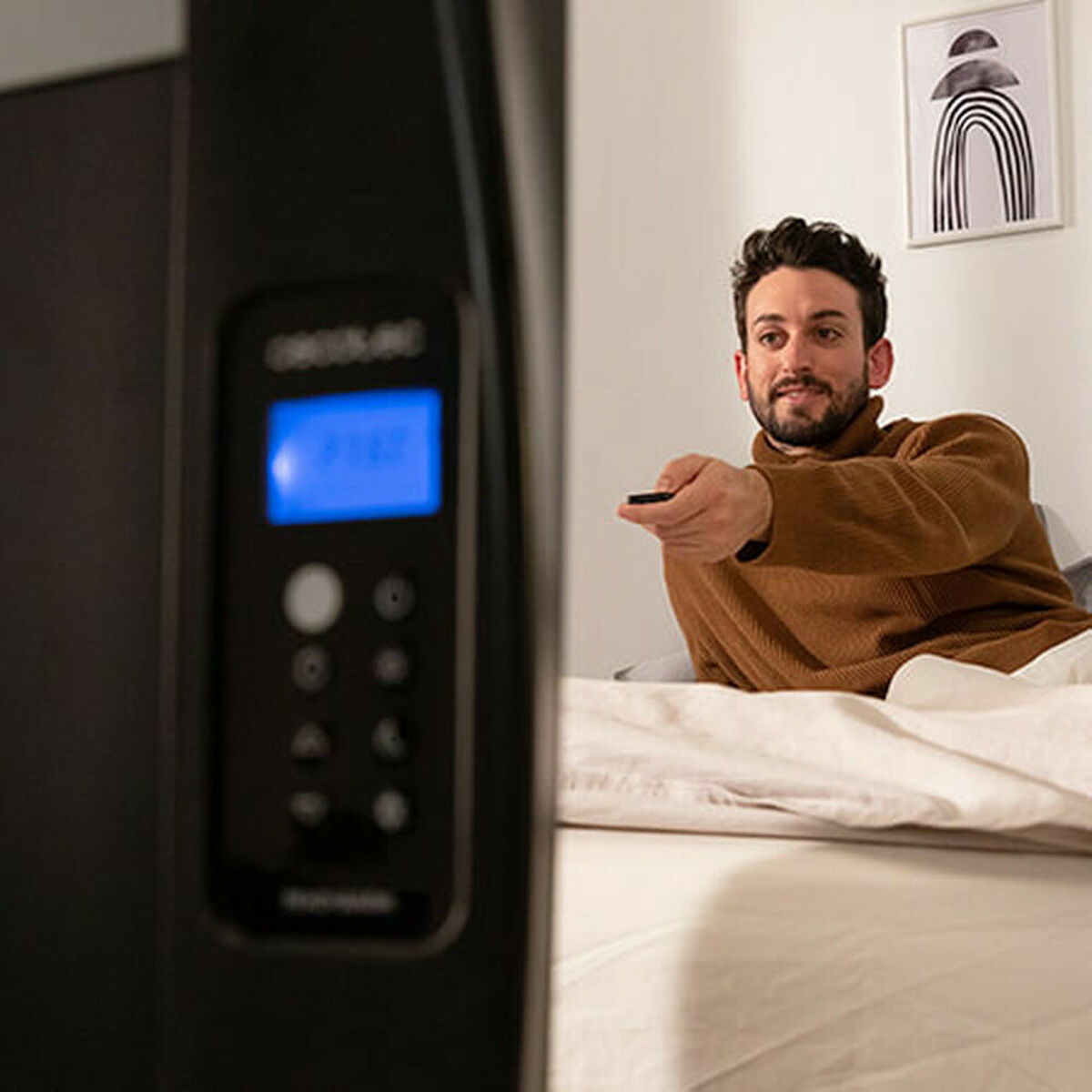 Värmeelement Digitalt Cecotec ReadyWarm 1800 Thermal Black 1200 W - finns hos Aktivcamping