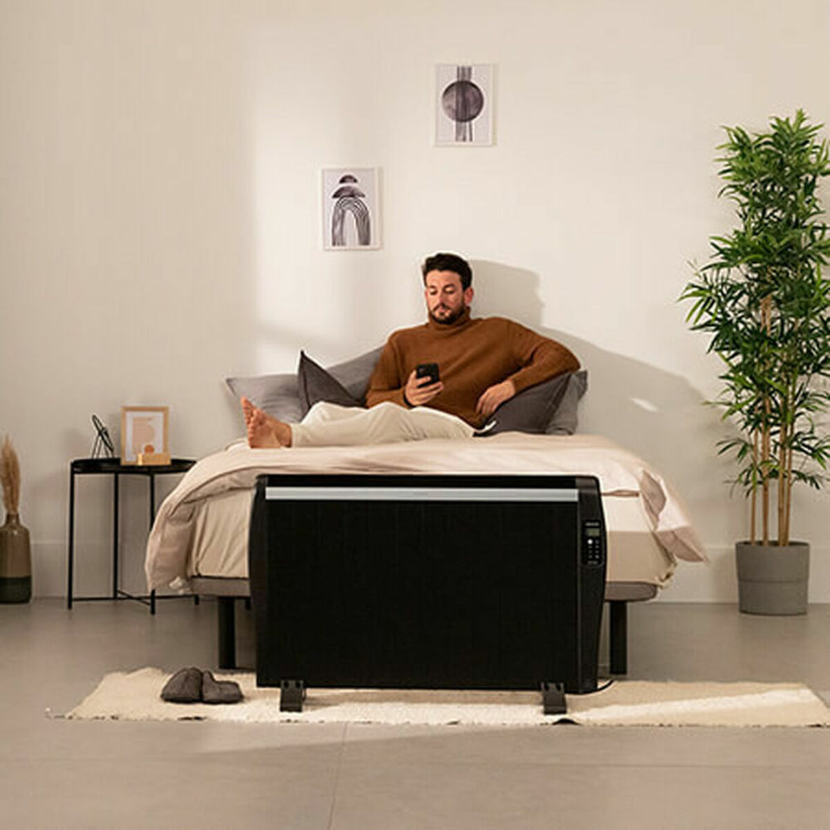 Värmeelement Digitalt Cecotec ReadyWarm 2500 Thermal Black 1200 W finns hos Aktivcamping