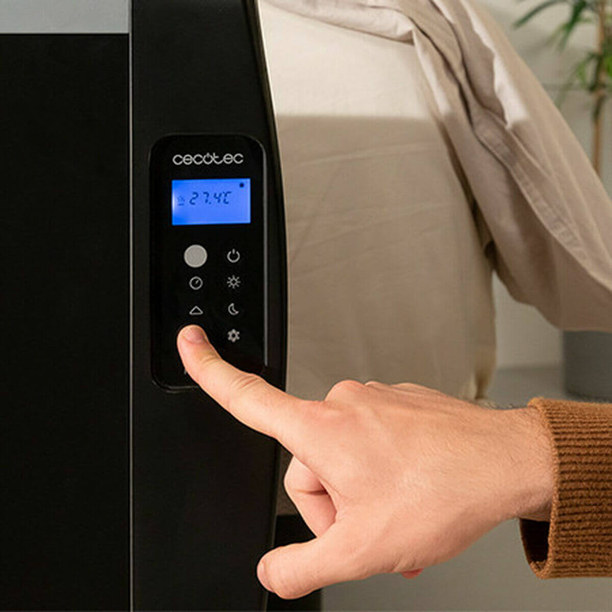 Värmeelement Digitalt Cecotec ReadyWarm 800 Thermal Black 600W finns hos Aktivcamping