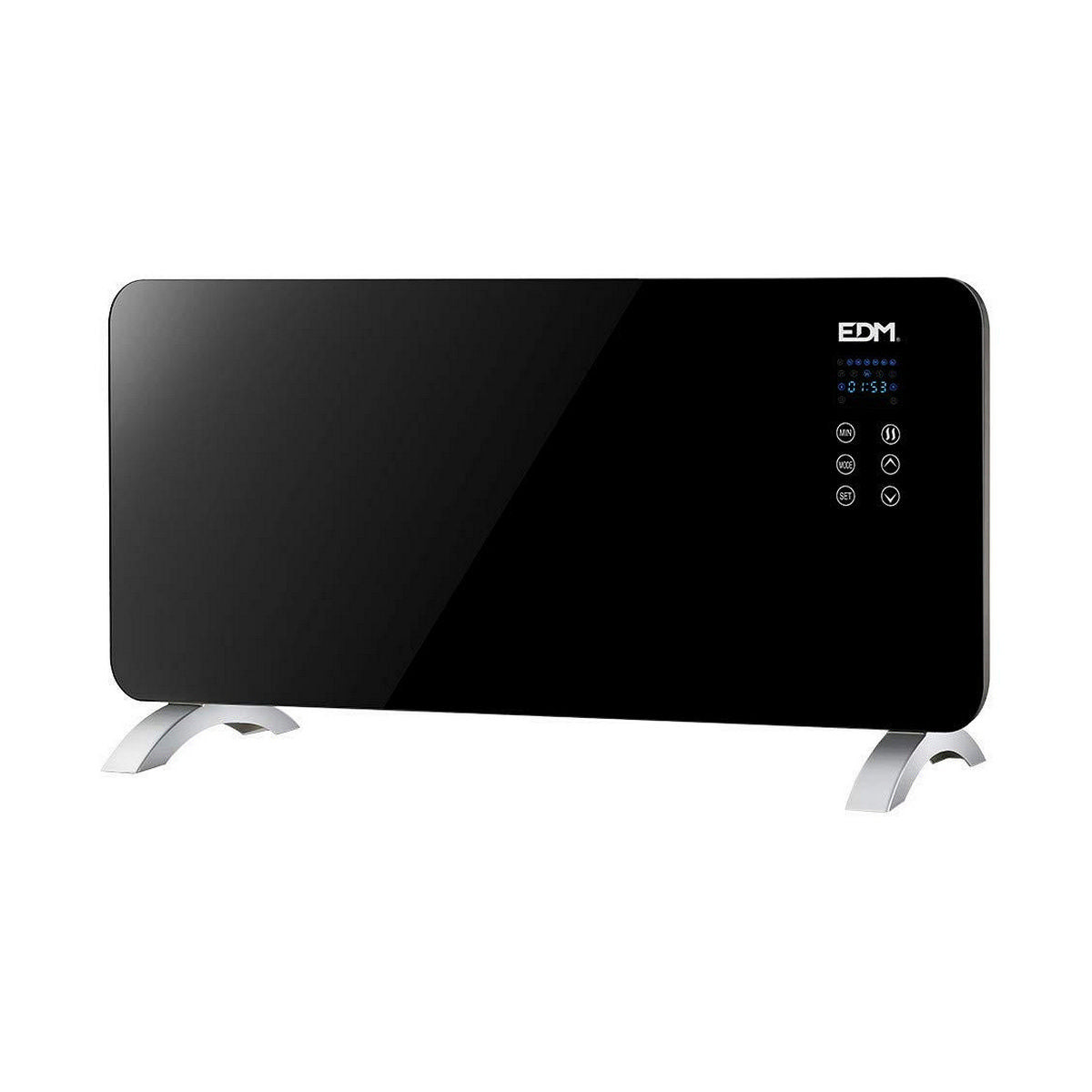 Värmeelement Digitalt EDM 07183 07183 Svart 2000 W - finns hos Aktivcamping